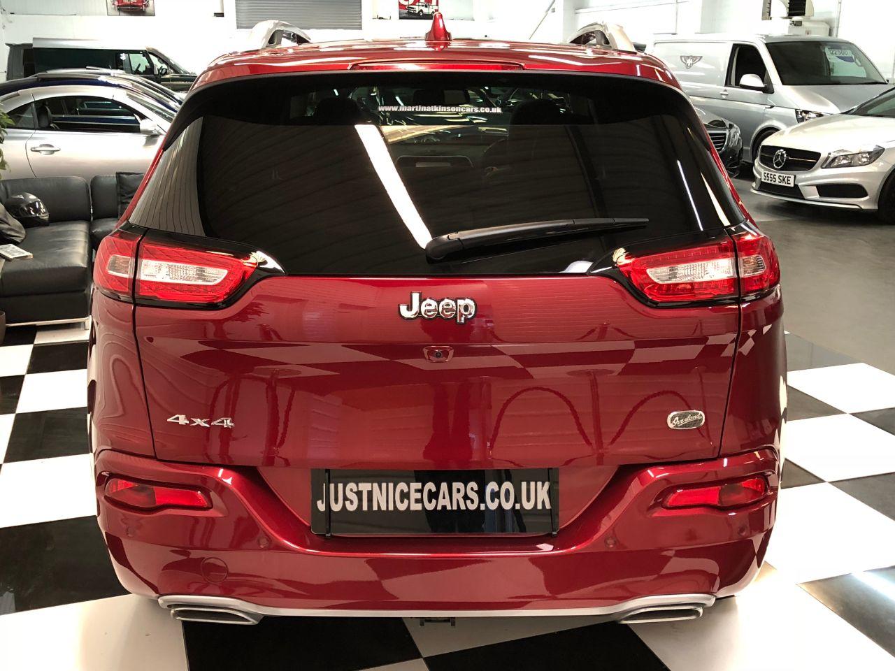 Jeep Cherokee 2.2 Multijet 200BHP Overland 5dr Auto Estate Diesel Deep Cherry Red Metallic