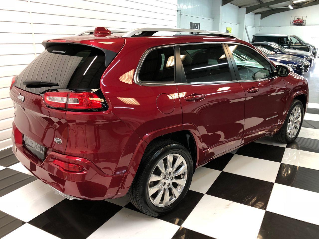 Jeep Cherokee 2.2 Multijet 200BHP Overland 5dr Auto Estate Diesel Deep Cherry Red Metallic