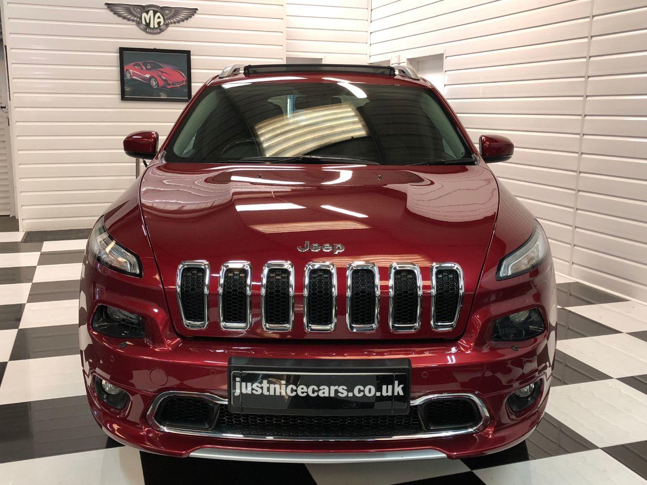 Jeep Cherokee 2.2 Multijet 200BHP Overland 5dr Auto Estate Diesel Deep Cherry Red Metallic