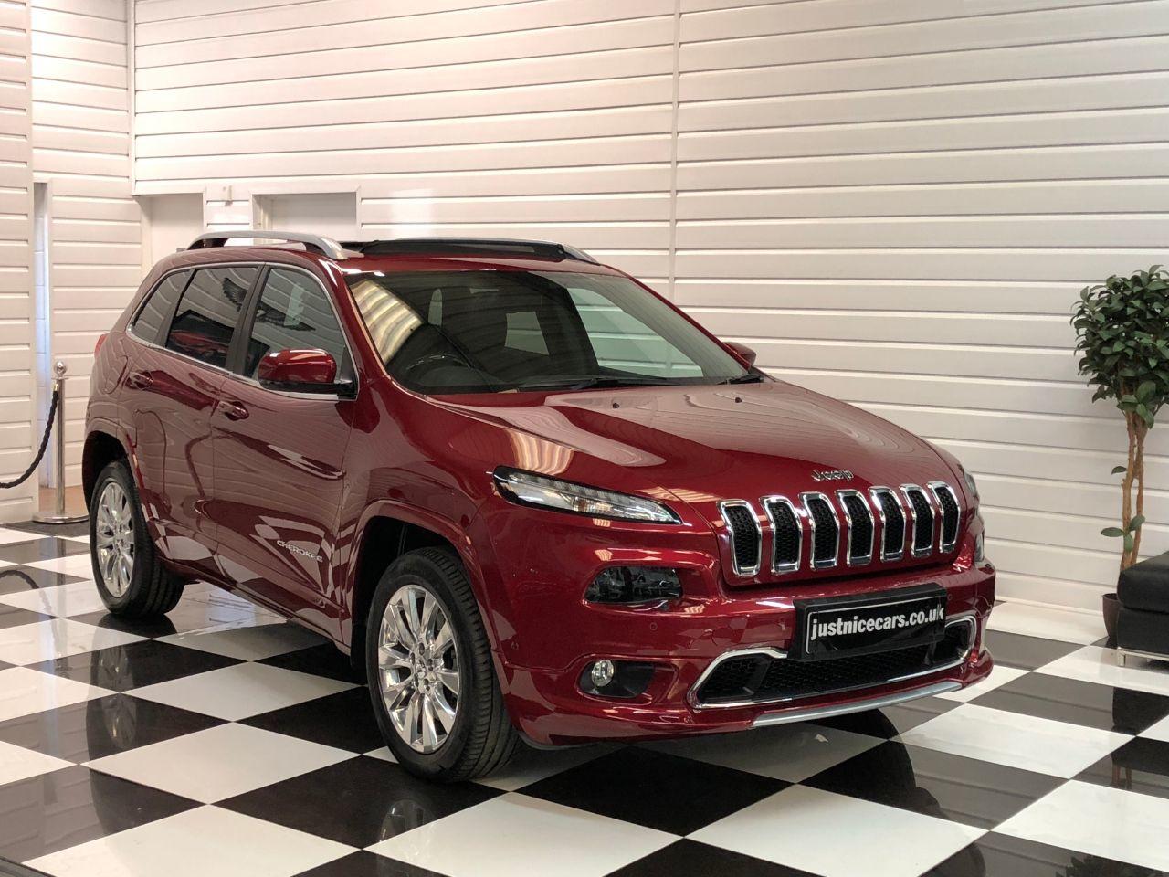 Jeep Cherokee 2.2 Multijet 200BHP Overland 5dr Auto Estate Diesel Deep Cherry Red Metallic