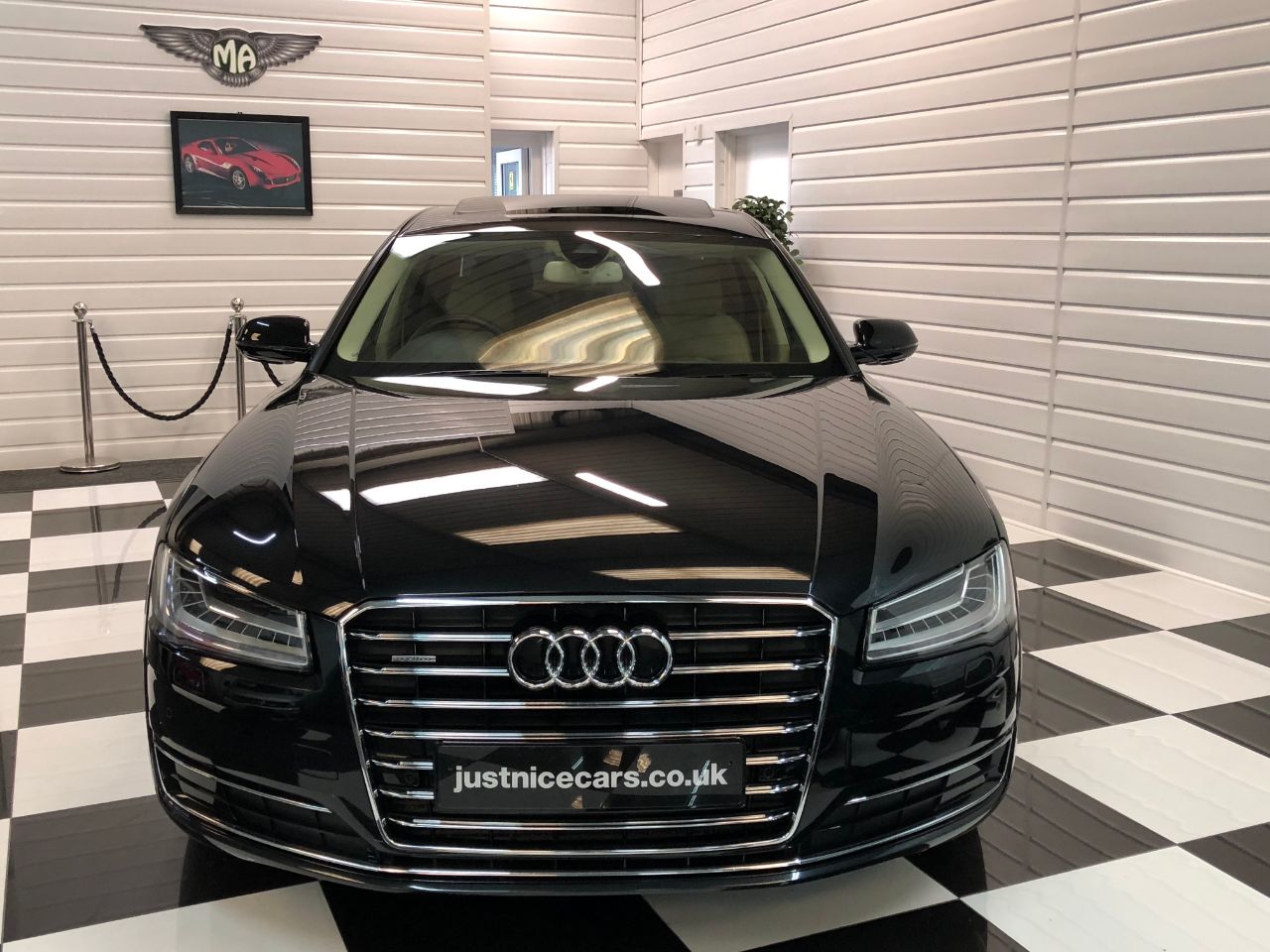 Audi A8 3.0 TDI Quattro SE Executive LWB 4dr Tip Auto Saloon Diesel Phantom Black