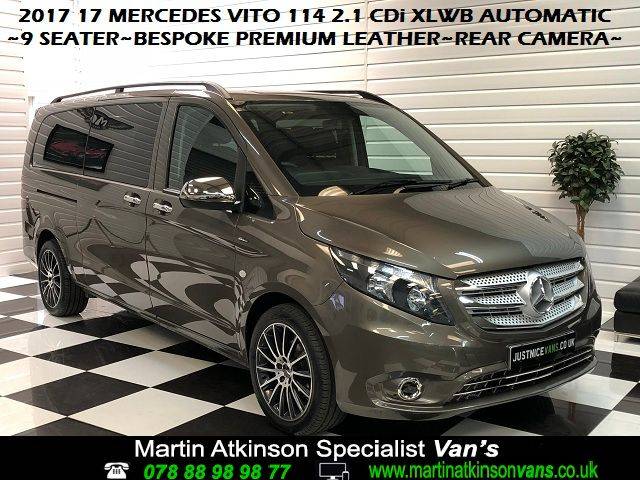 2017 Mercedes-Benz Vito 2.1 114CDi Tourer Select Auto 9 seat