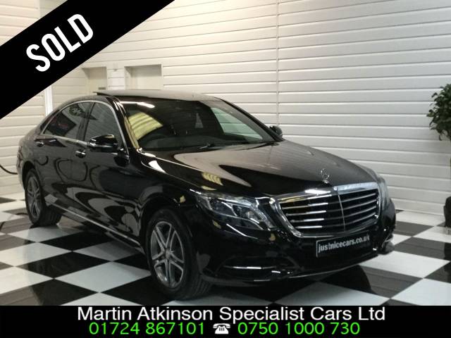 Mercedes-Benz S Class 3.5 S400L Hybrid SE Line 4dr Auto (Executive Rear Seat Pack) Saloon Hybrid Obsidian Black Metallic