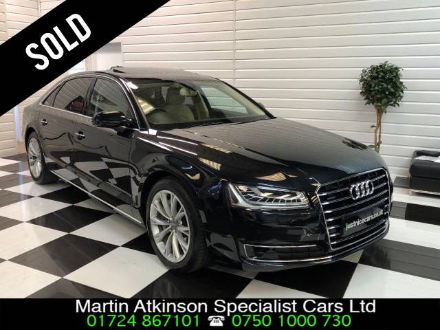 Audi A8 3.0 TDI Quattro SE Executive LWB 4dr Tip Auto Saloon Diesel Phantom Black