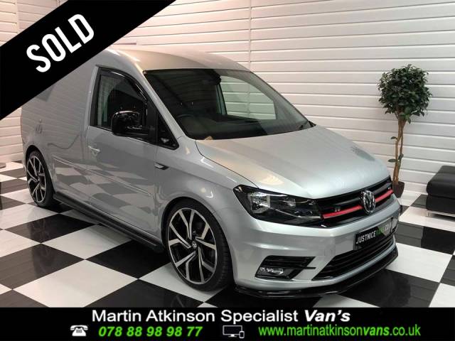 Volkswagen Caddy 2.0 TDI R Edition BlueMotion Tech 102PS Highline Van Panel Van Diesel Reflex Silver