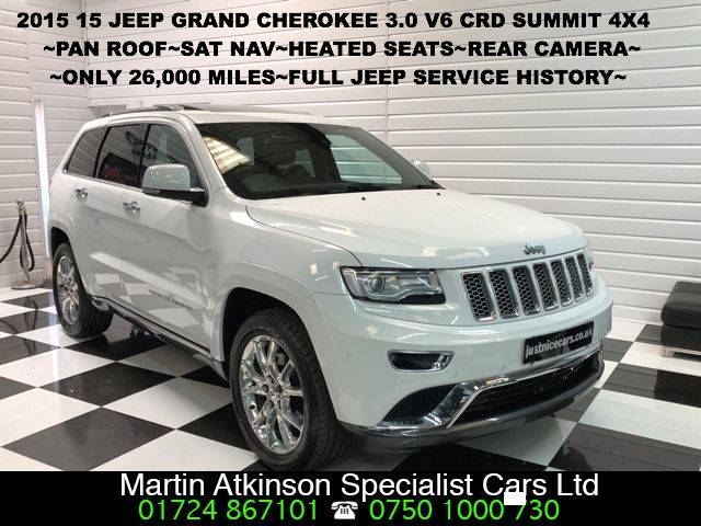 2015 Jeep Grand Cherokee 3.0 CRD Summit 5dr Auto