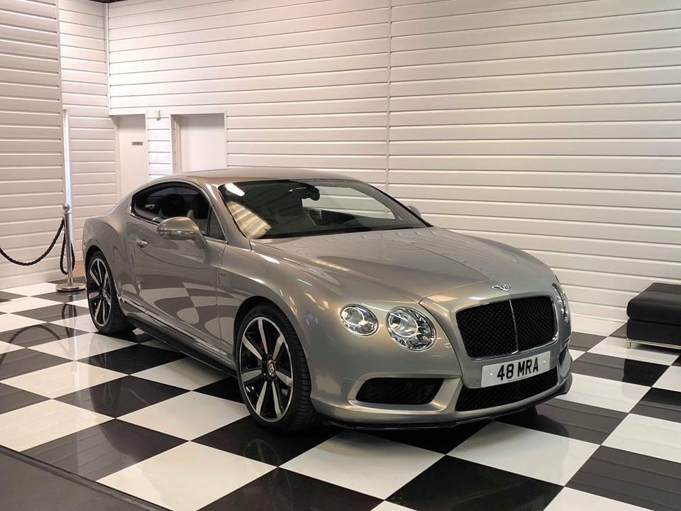 Bentley Continental GT 4.0 V8 S Mulliner Coupe 521BHP Coupe Petrol Extreme Silver