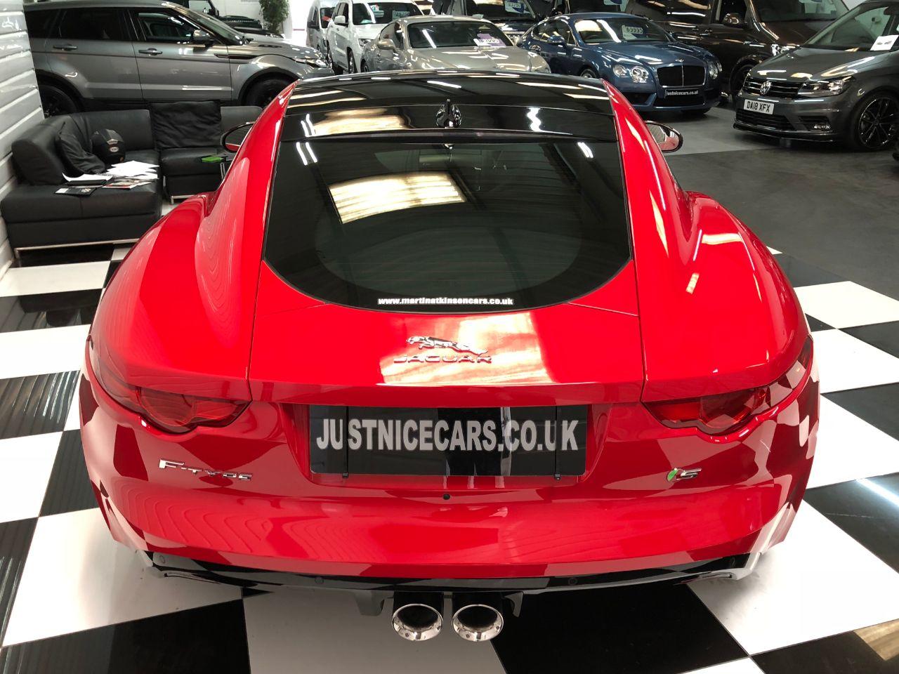 Jaguar F-type 3.0 F-TYPE S V6 AUTO Coupe Petrol Salsa Red