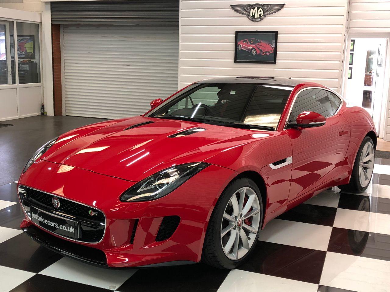 Jaguar F-type 3.0 F-TYPE S V6 AUTO Coupe Petrol Salsa Red