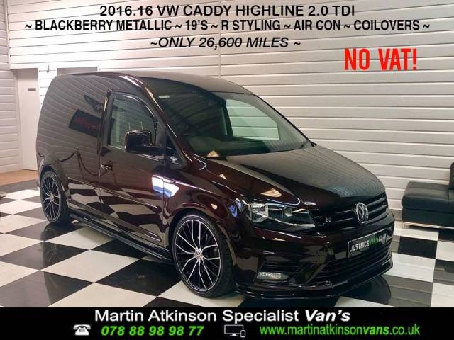 2016 Volkswagen Caddy 2.0 TDI BlueMotion Tech 102PS Highline Van R STYLING PACK