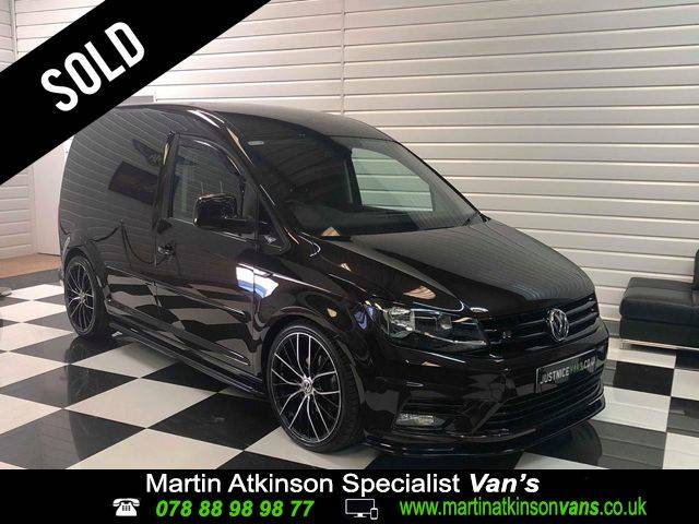 Volkswagen Caddy 2.0 TDI BlueMotion Tech 102PS Highline Van R STYLING PACK Panel Van Diesel Blackberry Metallic