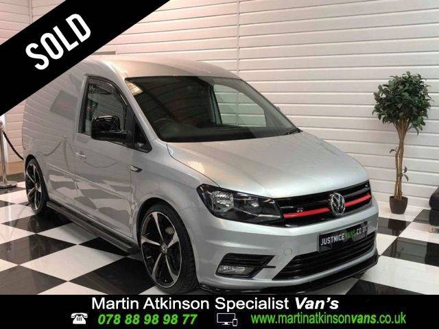 Volkswagen Caddy 2.0 TDI BlueMotion Tech 102PS Highline Van R STYLING PACK Panel Van Diesel Reflex Silver