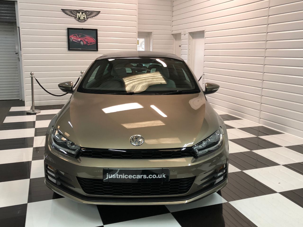 Volkswagen Scirocco 2.0 TDi BlueMotion Tech GT 150 3dr PAN ROOF~BIG SPEC~ Coupe Diesel Aztec Gold Metallic Special Order Colour