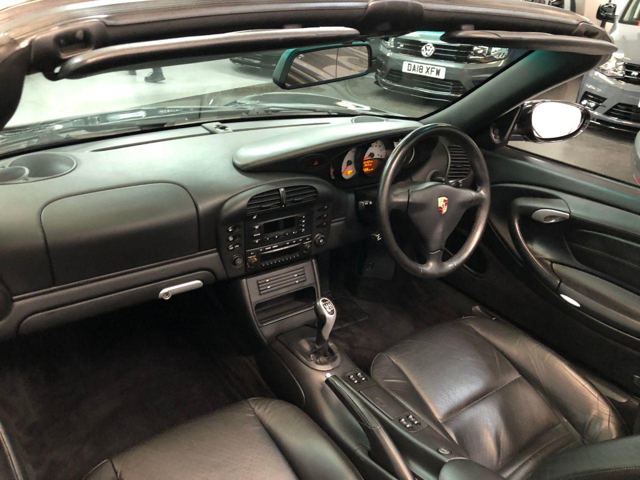 Porsche 911 Carrera 320BHP 3.6 Manual Convertible Petrol Black