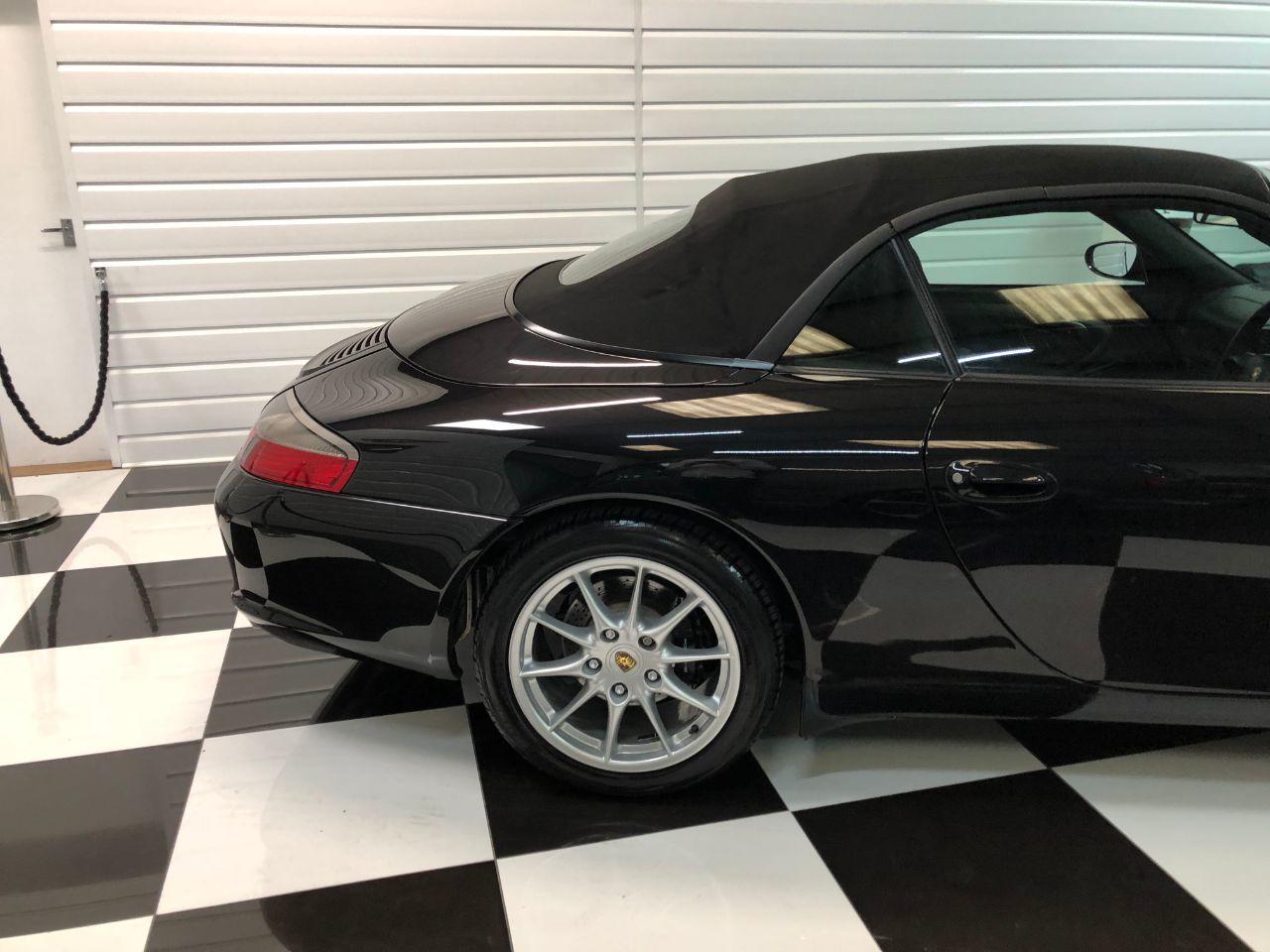 Porsche 911 Carrera 320BHP 3.6 Manual Convertible Petrol Black