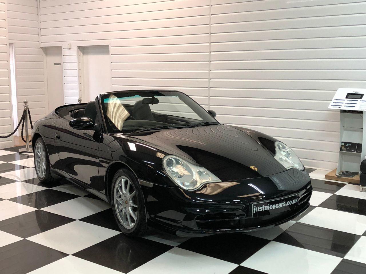 Porsche 911 Carrera 320BHP 3.6 Manual Convertible Petrol Black