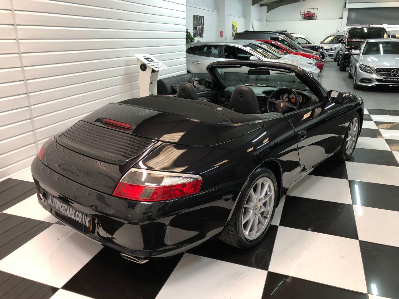 Porsche 911 Carrera 320BHP 3.6 Manual Convertible Petrol Black