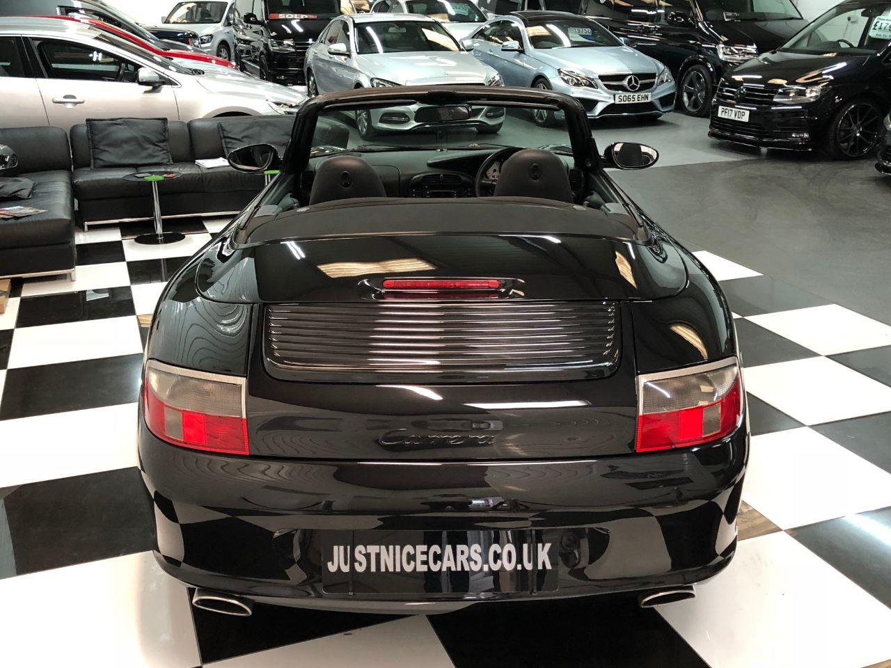Porsche 911 Carrera 320BHP 3.6 Manual Convertible Petrol Black