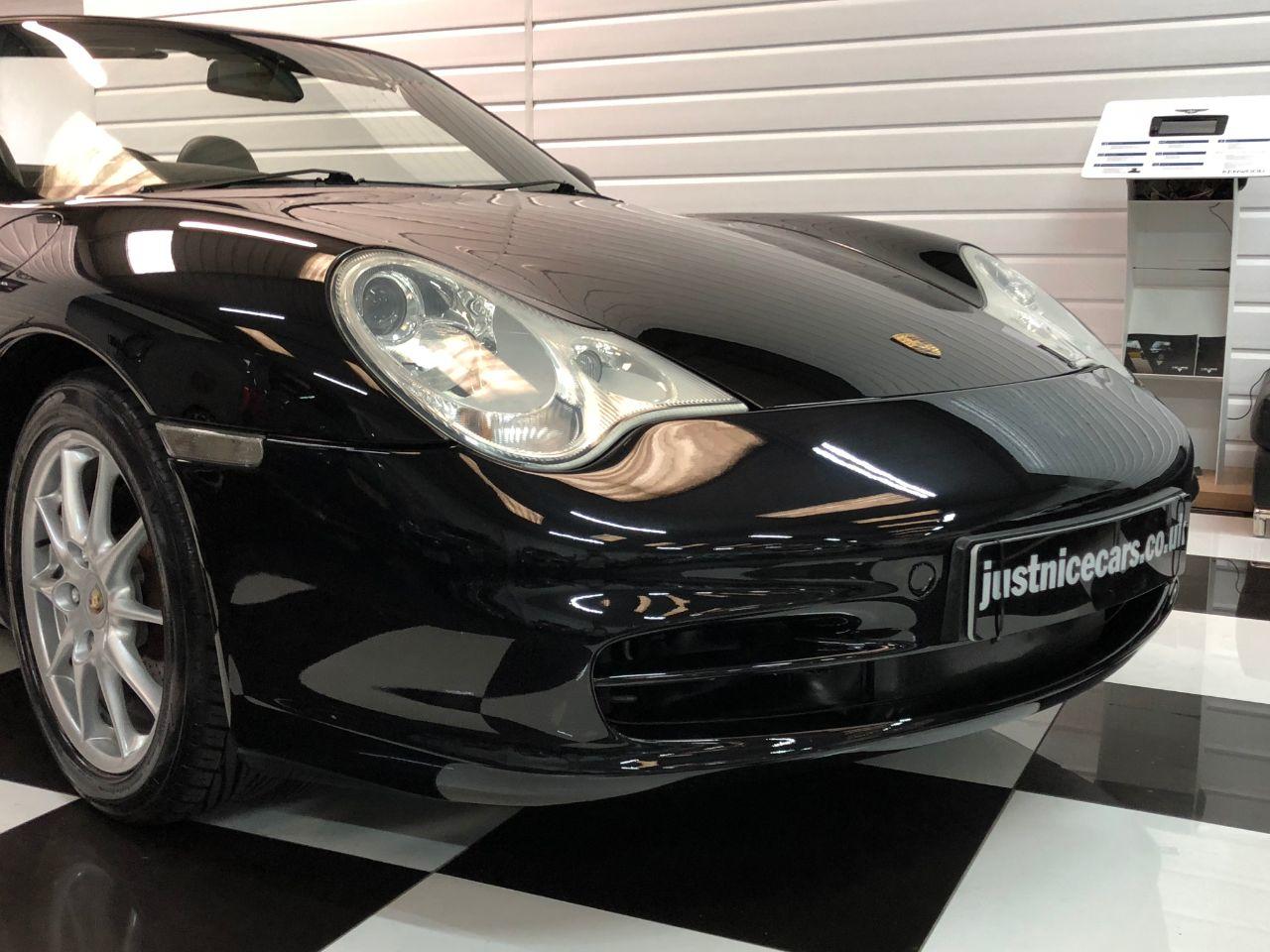 Porsche 911 Carrera 320BHP 3.6 Manual Convertible Petrol Black