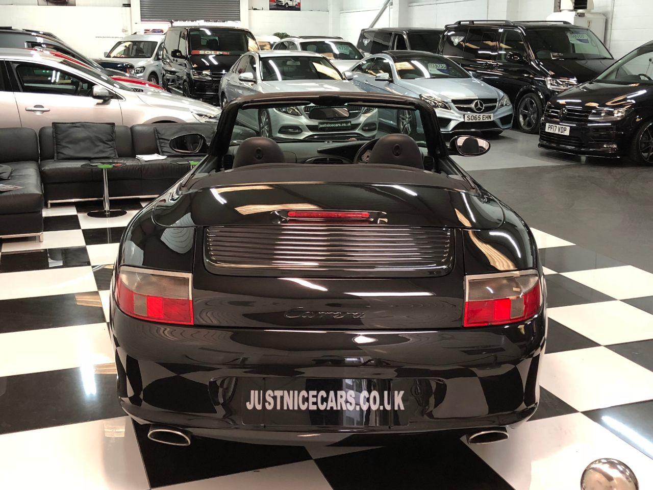 Porsche 911 Carrera 320BHP 3.6 Manual Convertible Petrol Black