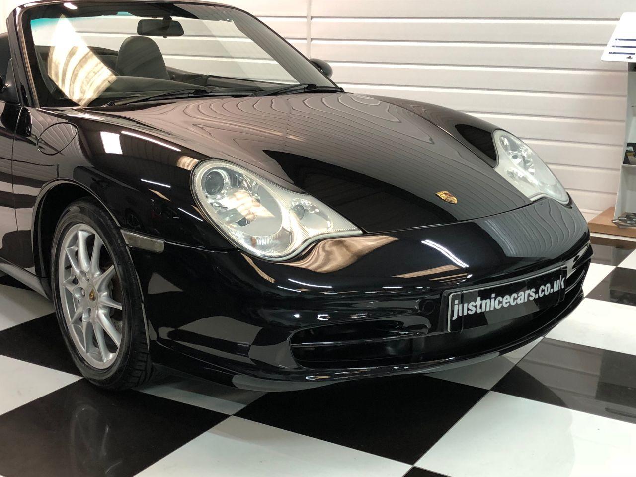 Porsche 911 Carrera 320BHP 3.6 Manual Convertible Petrol Black