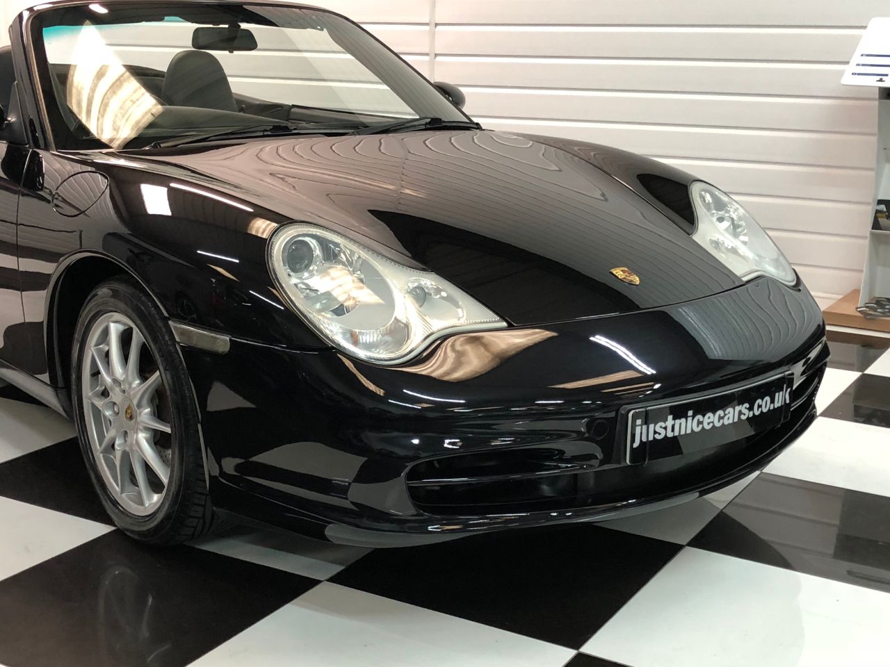 Porsche 911 Carrera 320BHP 3.6 Manual Convertible Petrol Black