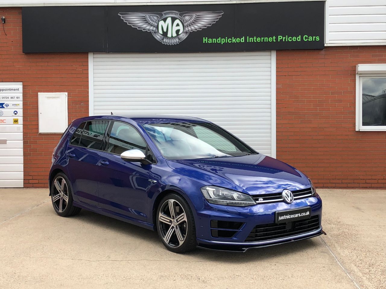 Volkswagen Golf 2.0 TSi R 5dr DSG Auto 300BHP Hatchback Petrol Lapiz Blue