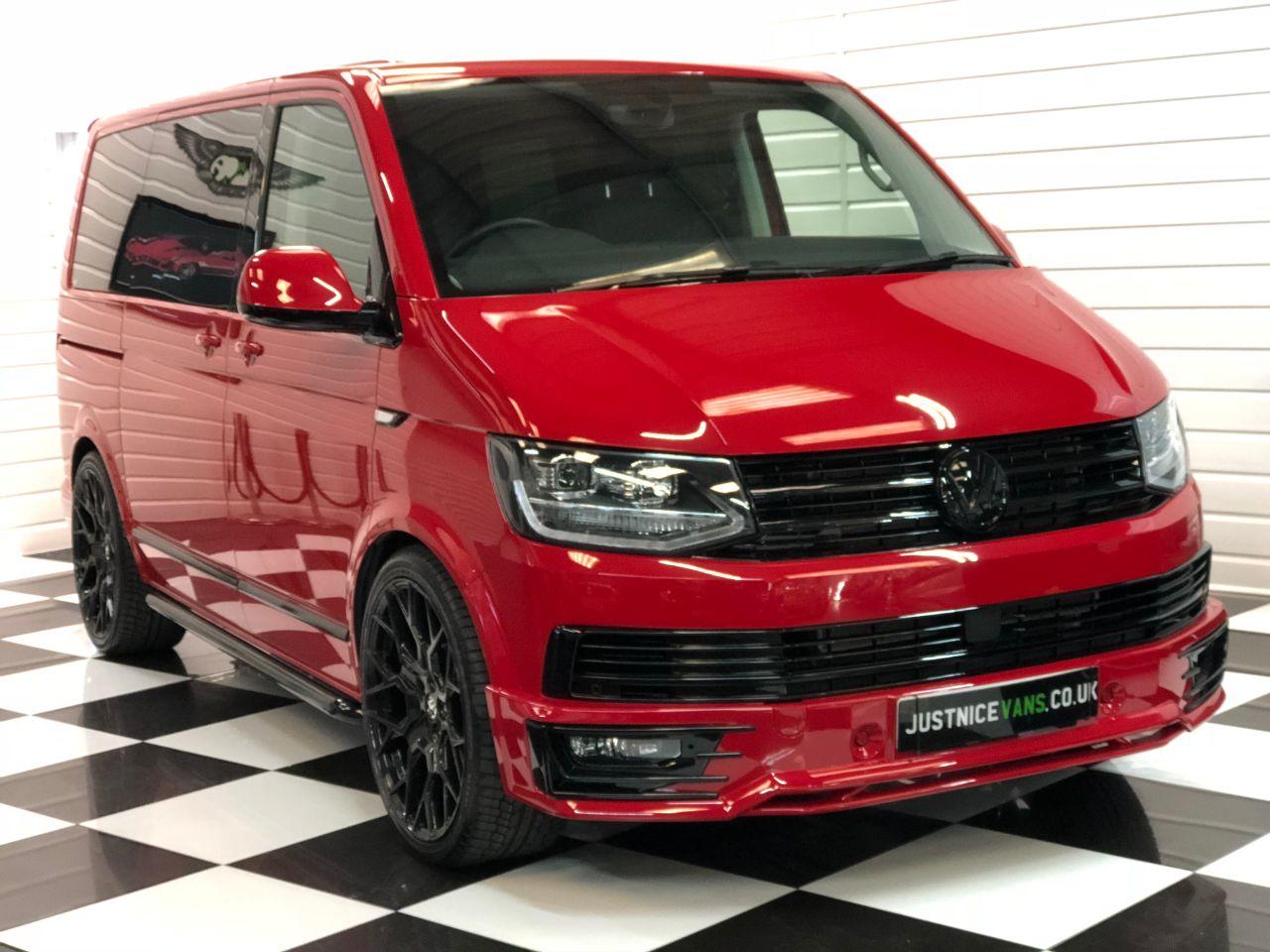 Volkswagen Caravelle 2.0 TDI BlueMotion Tech 150 Executive 5dr DSG Minibus Diesel Cherry Red