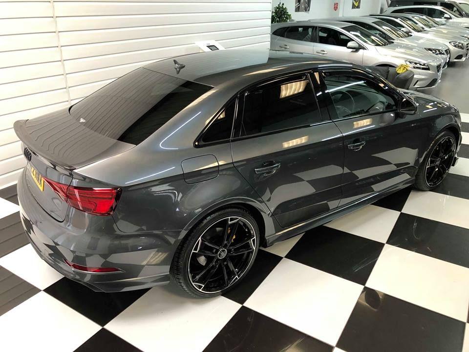 Audi A3 1.4 TFSI Black Edition 4dr S Tronic Saloon Petrol Daytona Grey