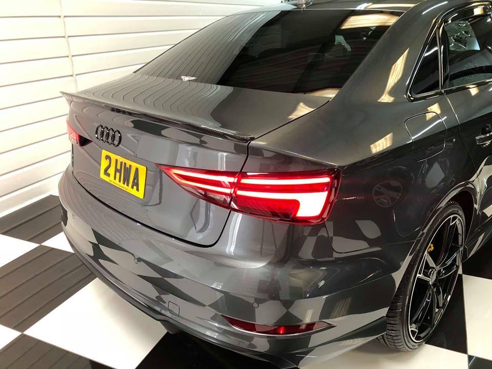 Audi A3 1.4 TFSI Black Edition 4dr S Tronic Saloon Petrol Daytona Grey