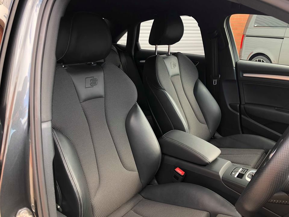Audi A3 1.4 TFSI Black Edition 4dr S Tronic Saloon Petrol Daytona Grey