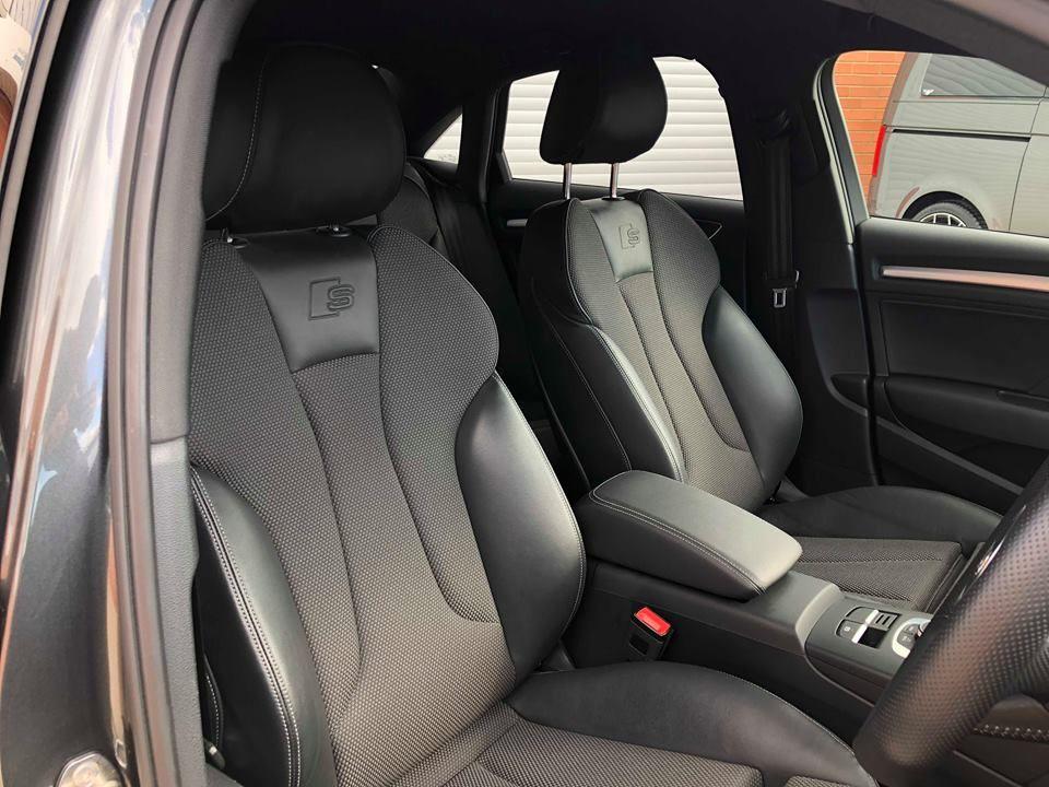 Audi A3 1.4 TFSI Black Edition 4dr S Tronic Saloon Petrol Daytona Grey