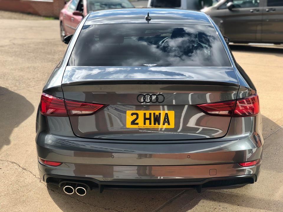 Audi A3 1.4 TFSI Black Edition 4dr S Tronic Saloon Petrol Daytona Grey