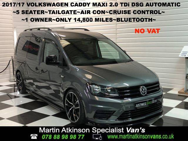 2017 Volkswagen Caddy Maxi 5 seat Kombi DSG Auto 2.0 TDI 102PS