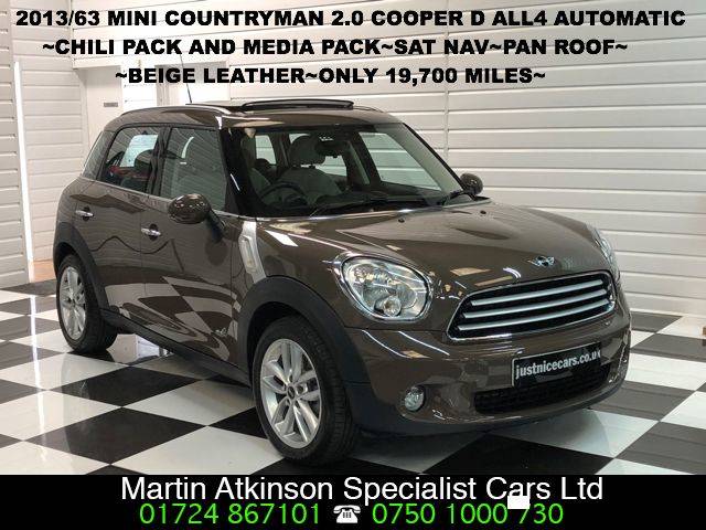 2013 Mini Countryman 2.0 Cooper D ALL4 4X4 5dr Auto~HUGE SPEC~