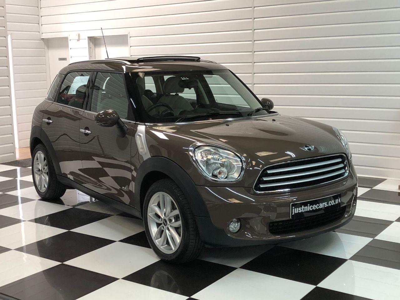 Mini Countryman 2.0 Cooper D ALL4 4X4 5dr Auto~HUGE SPEC~ Hatchback Diesel Light Coffee