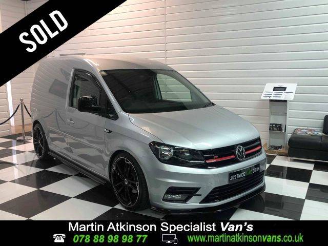 Volkswagen Caddy DSG 2.0 TDI 102PS Highline Van DSG R Styling Edition Panel Van Diesel Reflex Silver