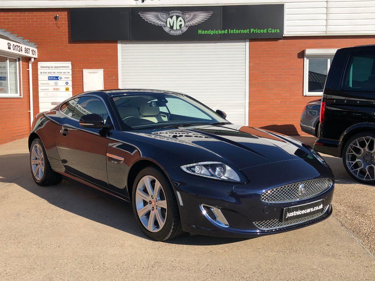 Jaguar XK 5.0 V8 2dr Auto Coupe Petrol Dark Sapphire Blue Metallic