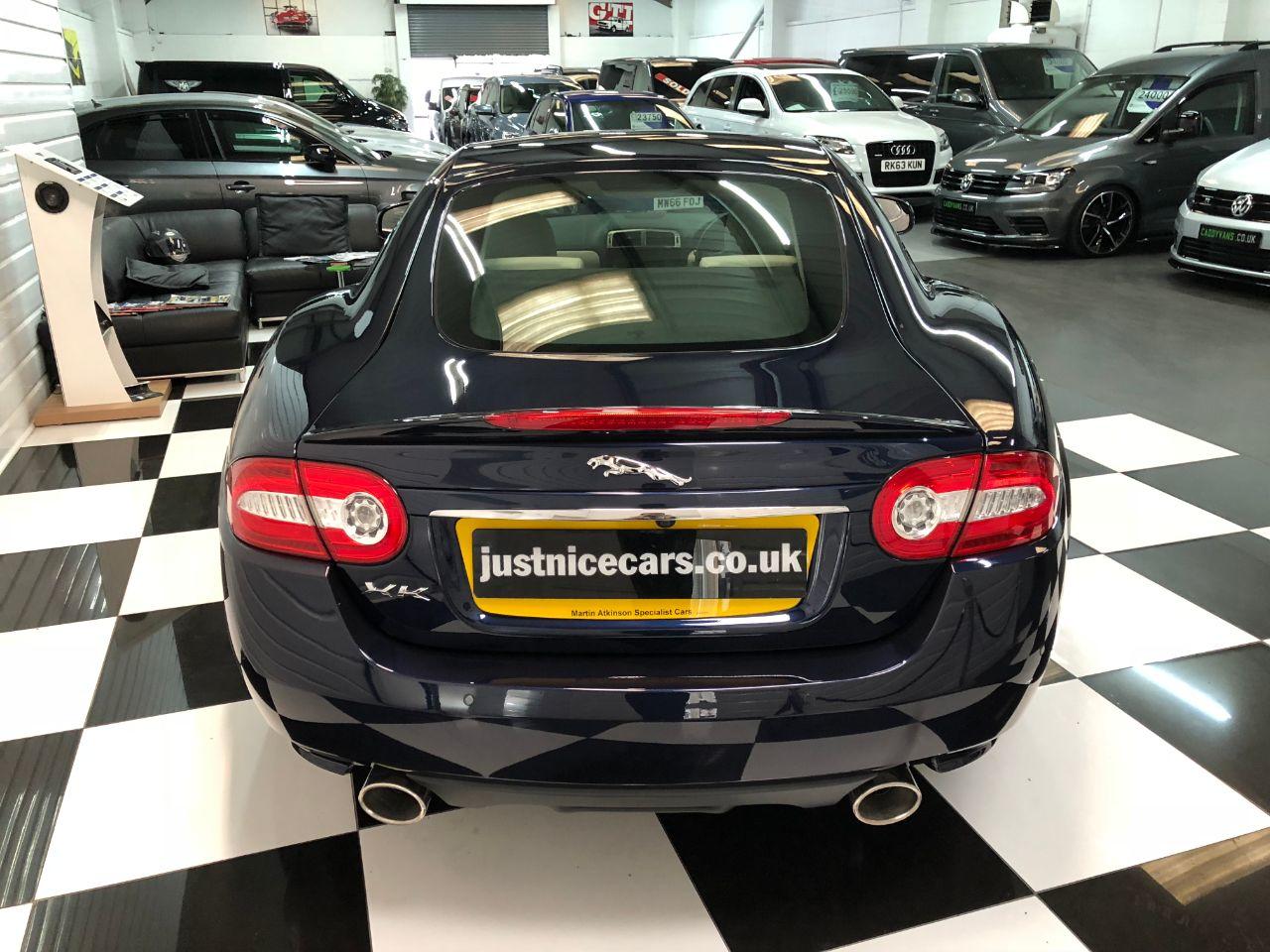 Jaguar XK 5.0 V8 2dr Auto Coupe Petrol Dark Sapphire Blue Metallic
