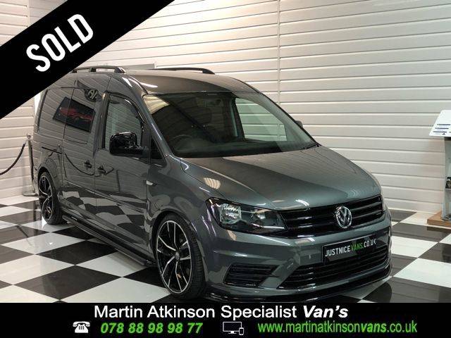 Volkswagen Caddy Maxi 5 seat Kombi DSG Auto 2.0 TDI 102PS Combi Van Diesel Metallic Indium Grey