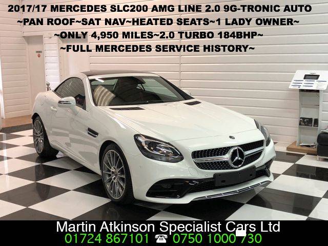 2017 Mercedes-Benz SLC 2.0 SLC 200 AMG Line 2dr 9G-Tronic