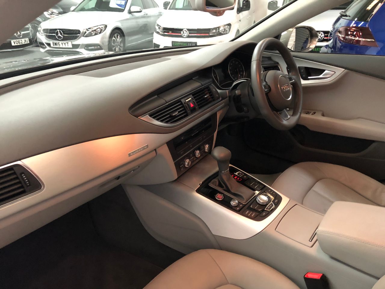 Audi A7 3.0 V6 TDI Quattro SE 245BHP 5dr S Tronic~Sunroof~ Hatchback Diesel Dakota Grey Brown