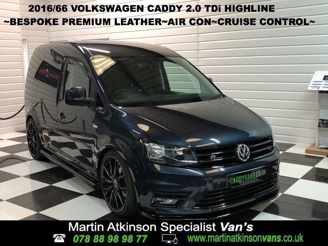 2016 Volkswagen Caddy 2.0 TDI BlueMotion Tech 102PS + Highline Van