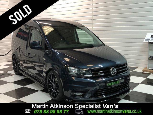 Volkswagen Caddy 2.0 TDI BlueMotion Tech 102PS + Highline Van Panel Van Diesel Starlight Blue