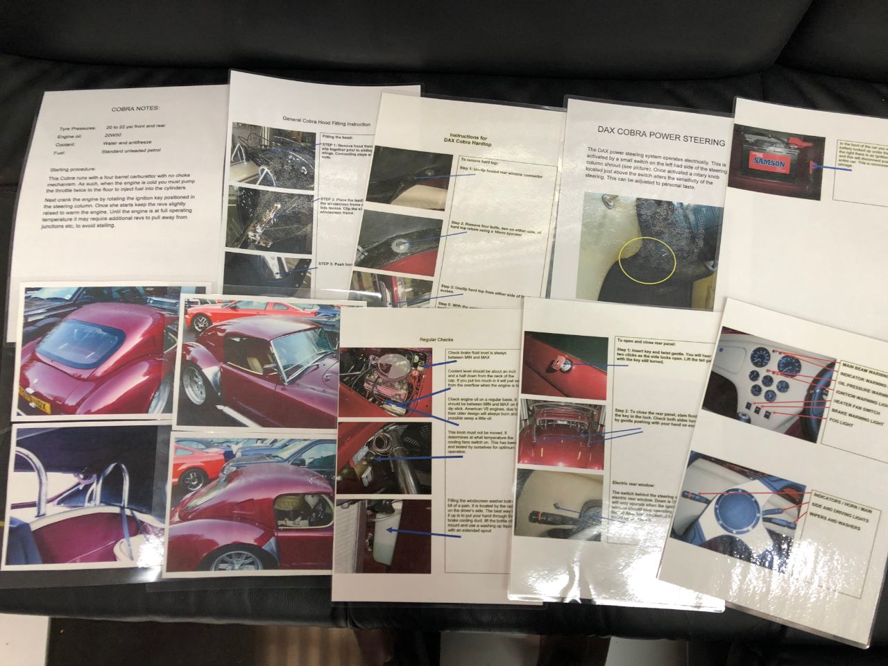 AC Cobra Dax 6.3 V8 Manual Sports Petrol Ruby Red