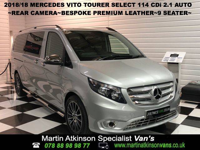 2018 Mercedes-Benz Vito 2.1 Tourer Select 114CDi Auto 9 Seat