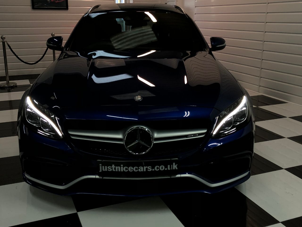 Mercedes-Benz C Class C63 Premium 4.0 V8 5dr Auto Estate Petrol Brillant Blue