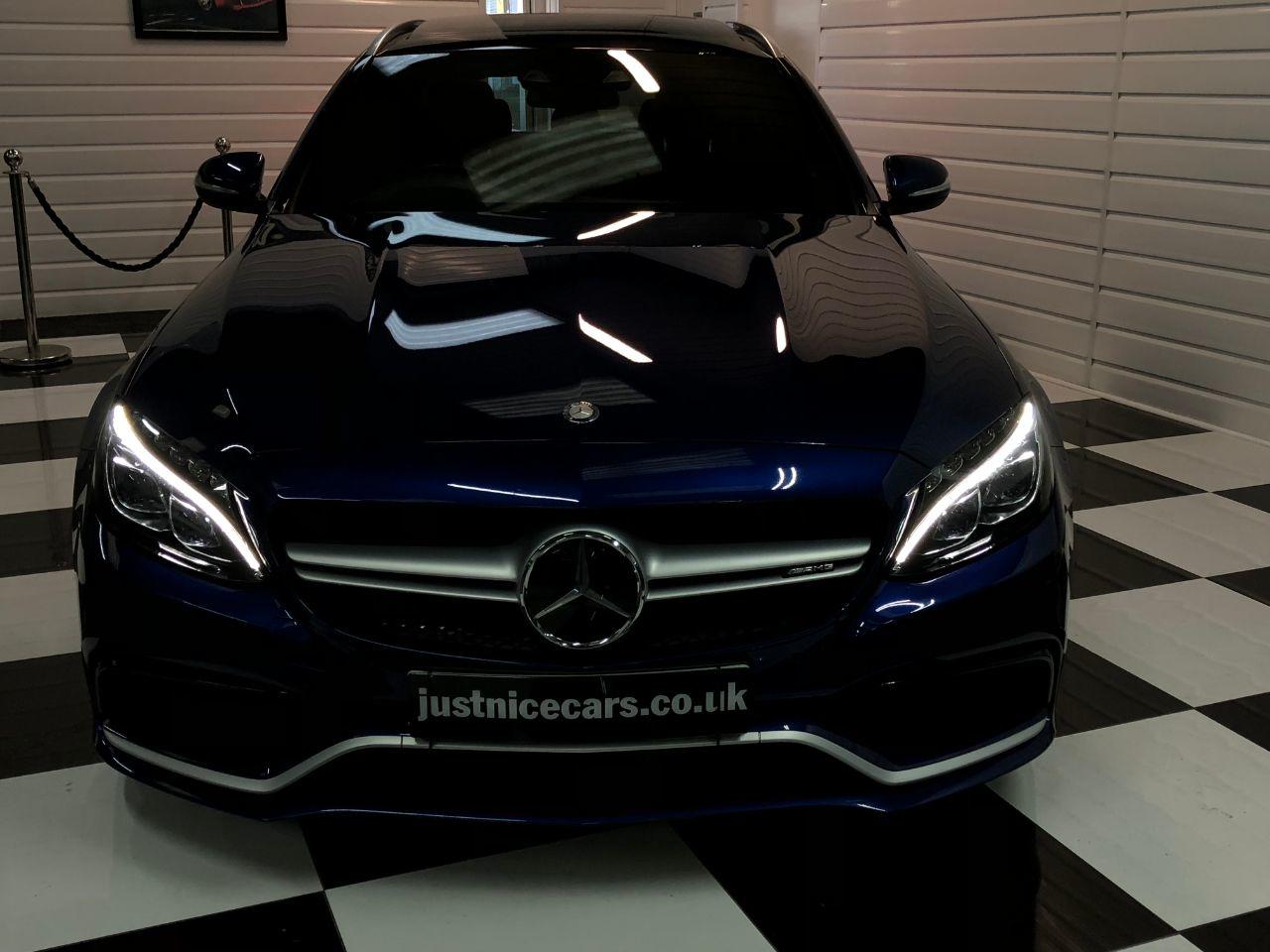 Mercedes-Benz C Class C63 Premium 4.0 V8 5dr Auto Estate Petrol Brillant Blue