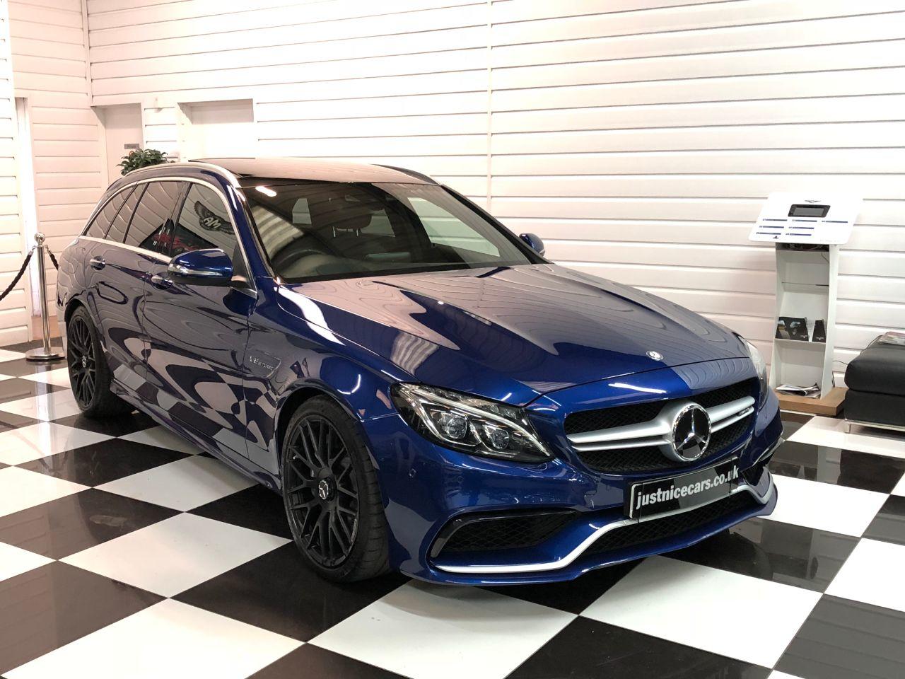 Mercedes-Benz C Class C63 Premium 4.0 V8 5dr Auto Estate Petrol Brillant Blue