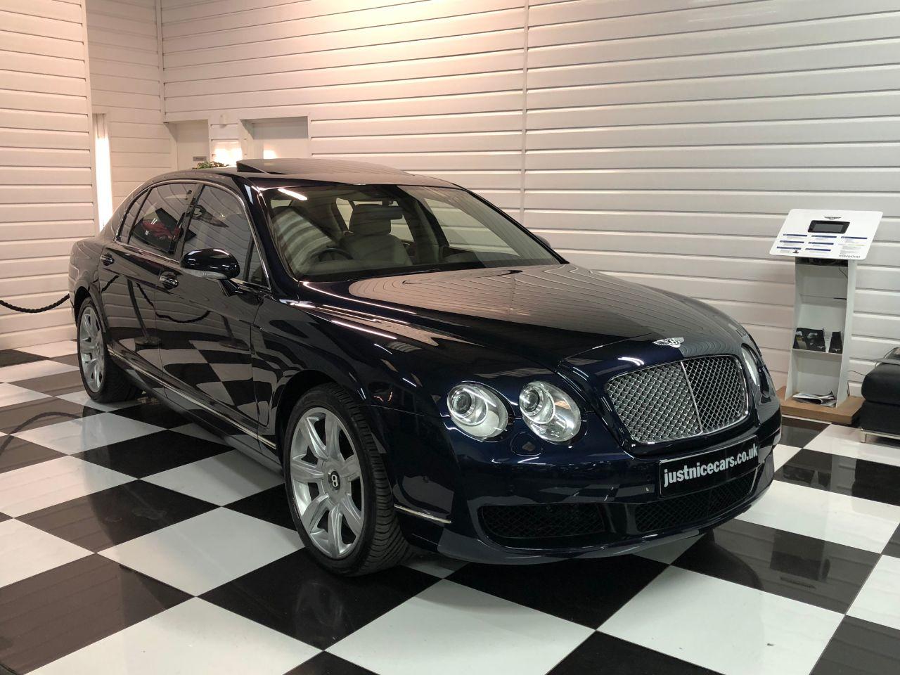 Bentley Continental Flying Spur 6.0 W12 4dr Auto~Sunroof~ Saloon Petrol Dark Sapphire Blue Metallic